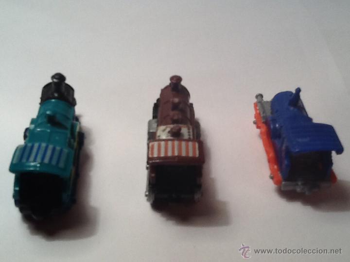 Figuras de goma Kinder: Miniaturas kinder trenes - Foto 10