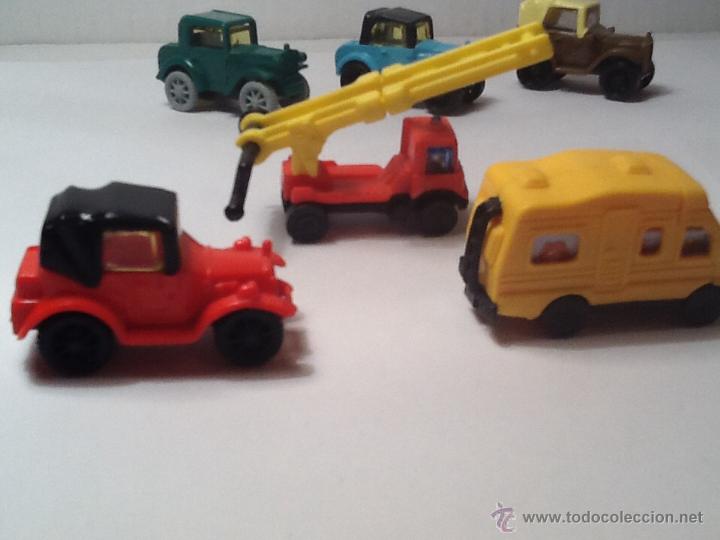 Figuras de goma Kinder: Miniaturas kinder coches - Foto 5