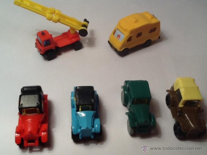 Figuras de goma Kinder: Miniaturas kinder coches - Foto 8