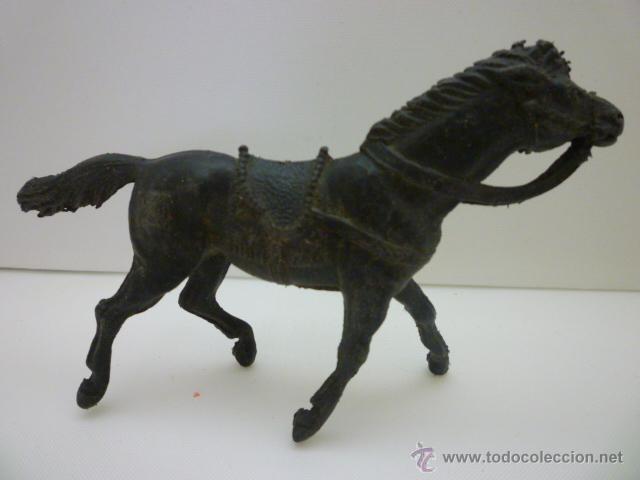 Figuras de goma y PVC: CABALLO NEGRO COMANSI. - Foto 1
