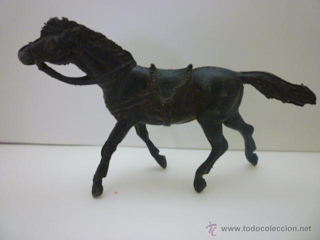 Figuras de goma y PVC: CABALLO NEGRO COMANSI. - Foto 2