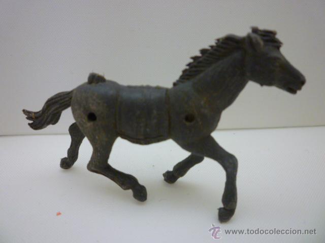 Figuras de goma y PVC: CABALLO NEGRO DE COMANSI. - Foto 1