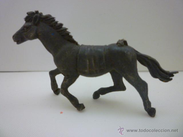 Figuras de goma y PVC: CABALLO NEGRO DE COMANSI. - Foto 2