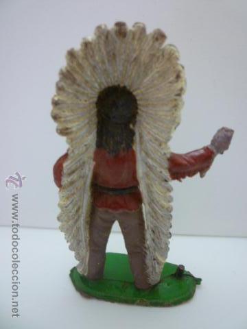 Figuras de goma y PVC: MU&Ntilde;ECO JEFE INDIO COMANSI. - Foto 2