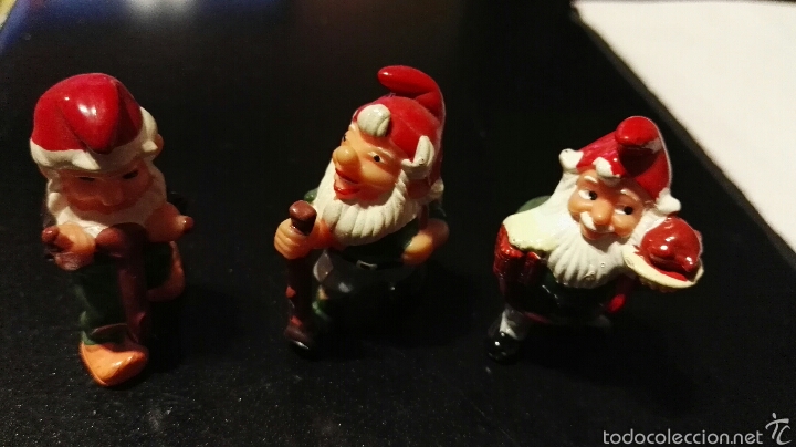 Figuras de goma Kinder: Gnomos kinder sorpresa - Foto 1