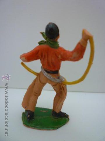 Figuras de goma y PVC: VAQUERO CON LA SOGA COMANSI. - Foto 2