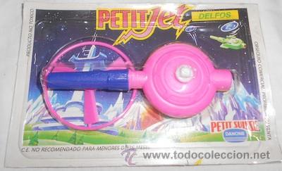 Rubber and PVC Figures: FIGURA PREMIUM DANONE, PETIT JET, DELFOS