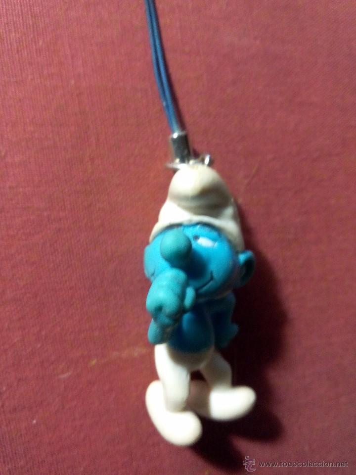 Figuras de Goma y PVC: PITUFO .- PEYO 2010 .- PARA COLGAR MOVIL