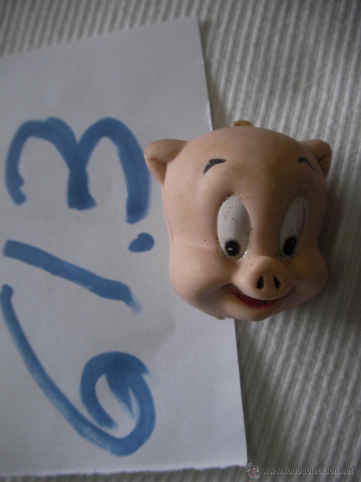 Rubber and PVC Figures: CABEZA CERDITO - ENVIO GRATIS A ESPA&Ntilde;A