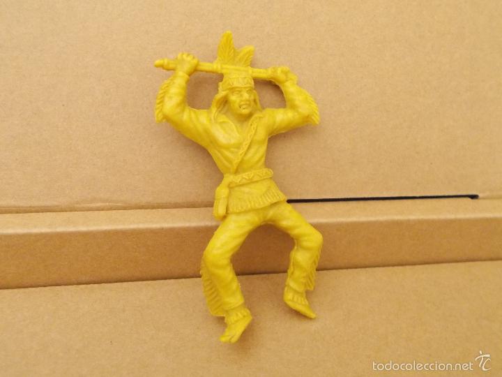 Figuras de goma y PVC: JINETE  INDIO .COMANSI MIDE 10 CM - Foto 1