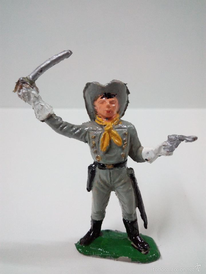 Figuras de goma y PVC: SOLDADO CONFEDERADO - Foto 1