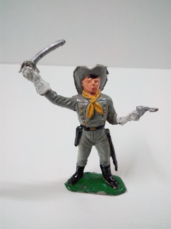 Figuras de goma y PVC: SOLDADO CONFEDERADO - Foto 2