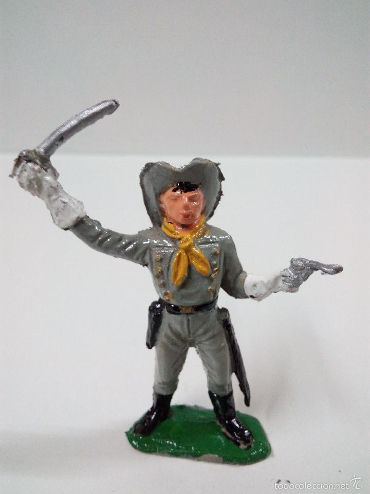 Figuras de goma y PVC: SOLDADO CONFEDERADO - Foto 7