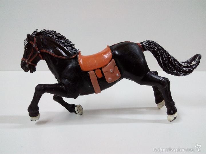 Figuras de goma y PVC: CABALLO PARA VAQUERO - Foto 2