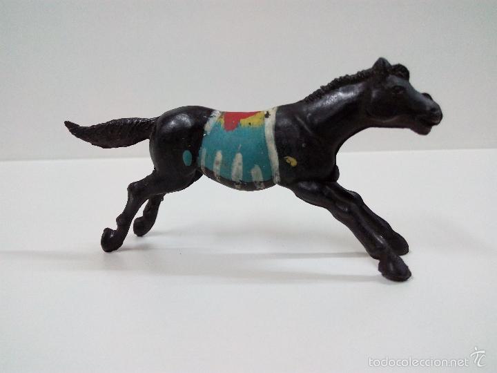 Figuras de goma y PVC: CABALLO PARA INDIO - Foto 1