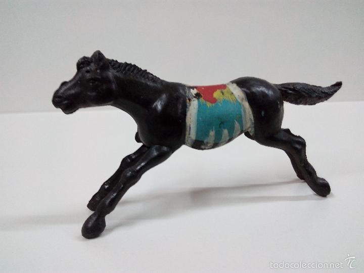Figuras de goma y PVC: CABALLO PARA INDIO - Foto 2