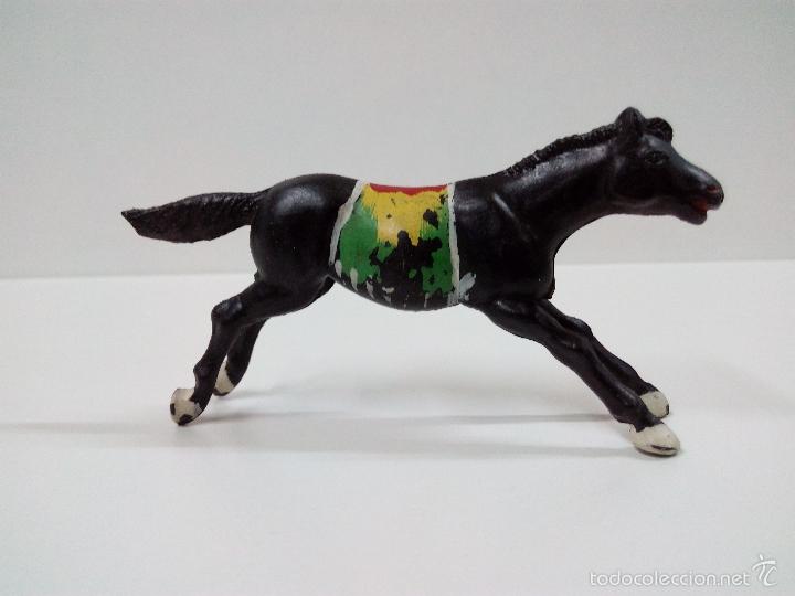 Figuras de goma y PVC: CABALLO PARA INDIO - Foto 1