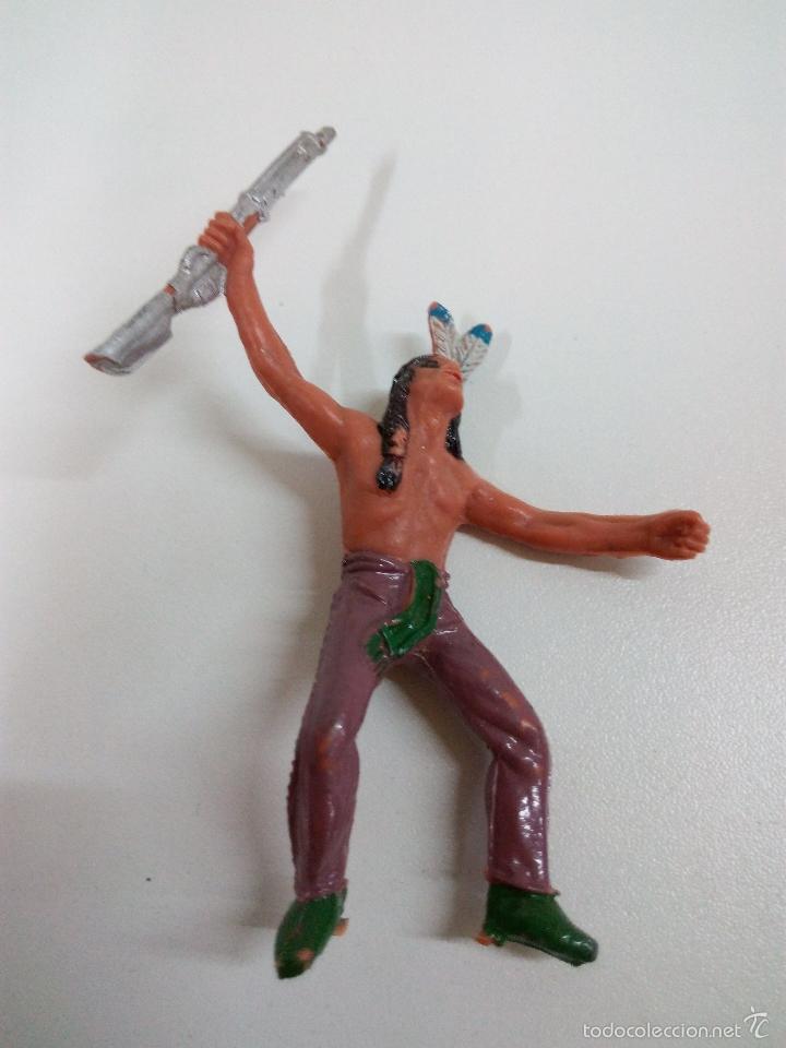 Figuras de goma y PVC: INDIO PARA CABALLO - Foto 3