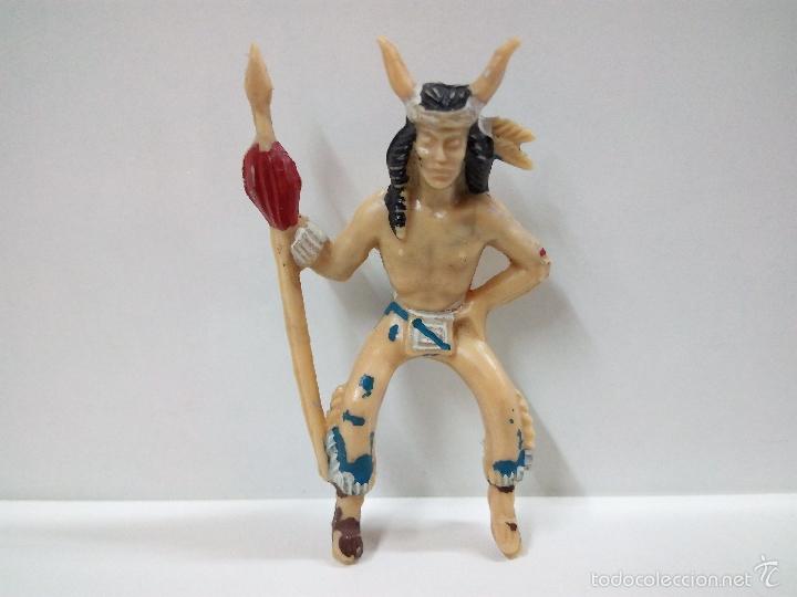 Figuras de goma y PVC: INDIO PARA CABALLO - Foto 1