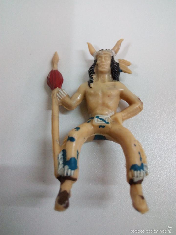 Figuras de goma y PVC: INDIO PARA CABALLO - Foto 3
