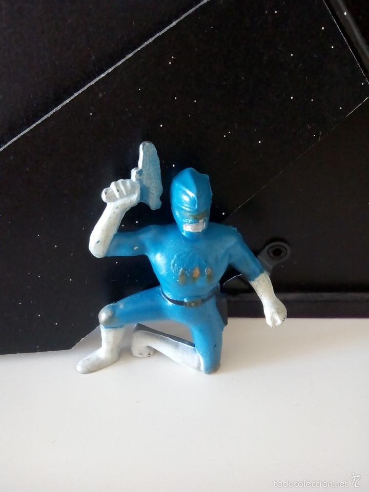 Figuras de Borracha e PVC: Antigua figura pvc de Los Power Rangers. A&ntilde;os 80. De 6 cms.