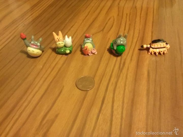 Figurines en Caoutchouc et PVC: TOTORO. 5 FIGURAS DE TOTORO DE PEQUE&Ntilde;O FORMATO. BUEN ESTADO. PESAN POCO. RAR&Iacute;SIMAS