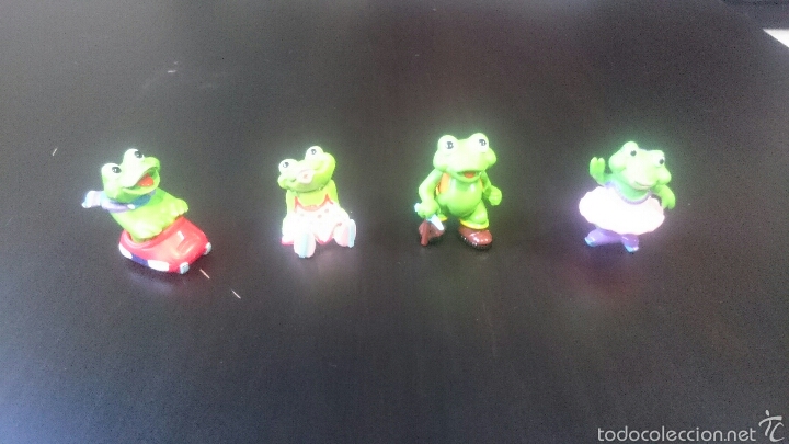 Figuras de goma Kinder: Kinder ranas - Foto 1