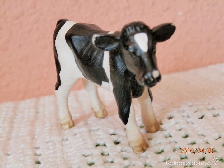 Figuras de goma y PVC: VACA de SCHLEICH GERMANY 2000 - Foto 1