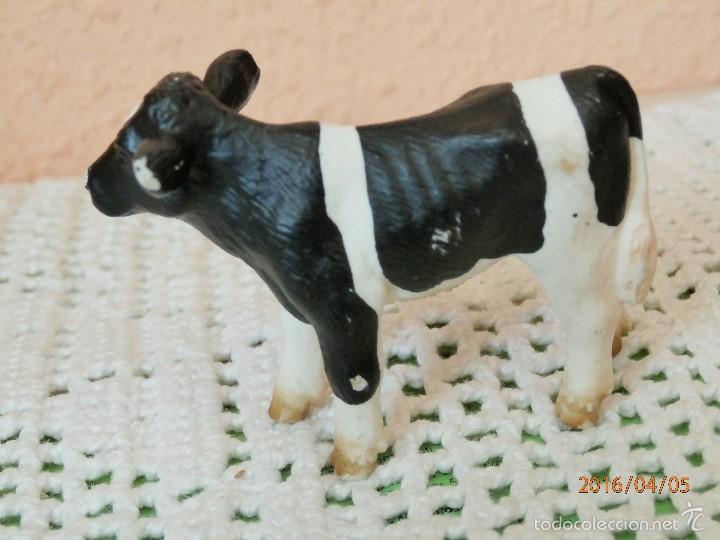 Figuras de goma y PVC: VACA de SCHLEICH GERMANY 2000 - Foto 2