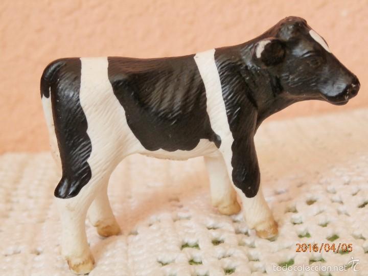 Figuras de goma y PVC: VACA de SCHLEICH GERMANY 2000 - Foto 3