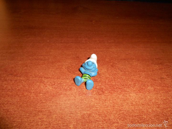 Figuras de Goma y PVC: ANTIGUO PITUFO A&Ntilde;OS 80 SCHLEICH PEYO