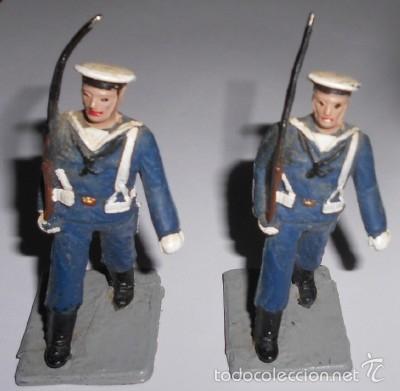 Figuras de goma y PVC: LOTE DE 2 MARINEROS REAMSA - Foto 1