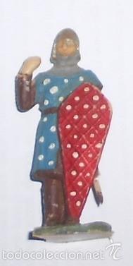 Figuras de goma y PVC: SOLDADO MEDIEVAL DE REAMSA - Foto 1