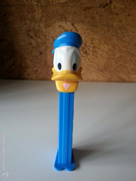 Figuras de goma y PVC dispensador PEZ: Caramelos Pez Donald - Foto 2