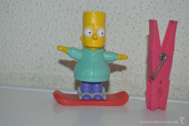 Figuras de goma y PVC: mu&ntilde;eco figura bart simpson burger king cmp - Foto 1