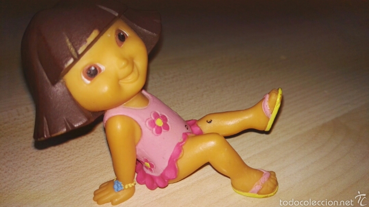 Figuras de goma y PVC: Figura Dora exploradora pvc - Foto 1