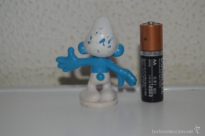 Figuras de goma y PVC: MU&Ntilde;ECO FIGura  pitufo peyo pitufos CMP - Foto 3