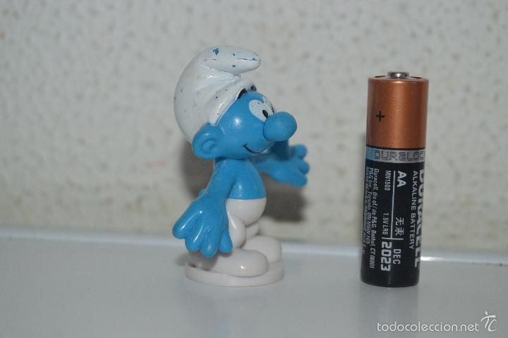 Figuras de goma y PVC: MU&Ntilde;ECO FIGura  pitufo peyo pitufos CMP - Foto 4