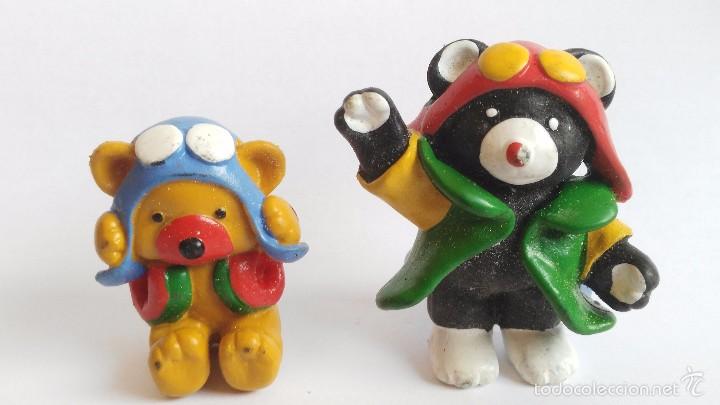 Figurines en Caoutchouc et PVC: figura de goma pvc de dos ositos