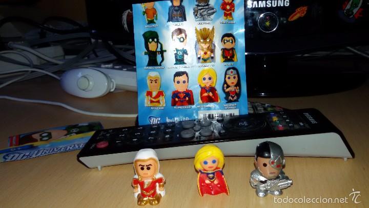 Figuras de goma y PVC: CHIBIS SUPERHEROES DC - Foto 1
