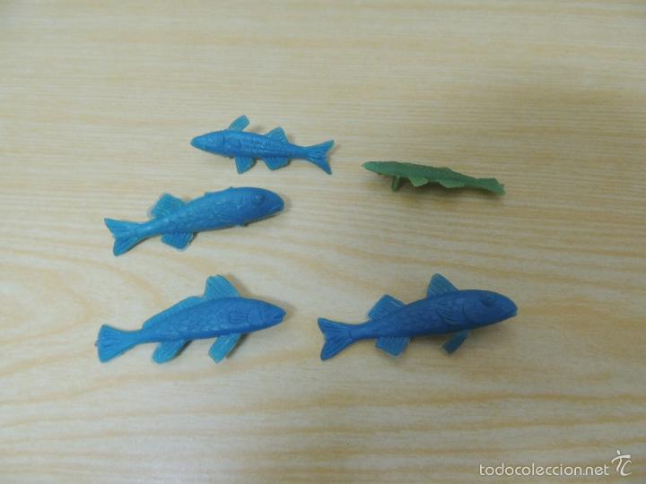 Figuras de goma y PVC: ANTIGUOS PECES DE PLASTICO - Foto 3