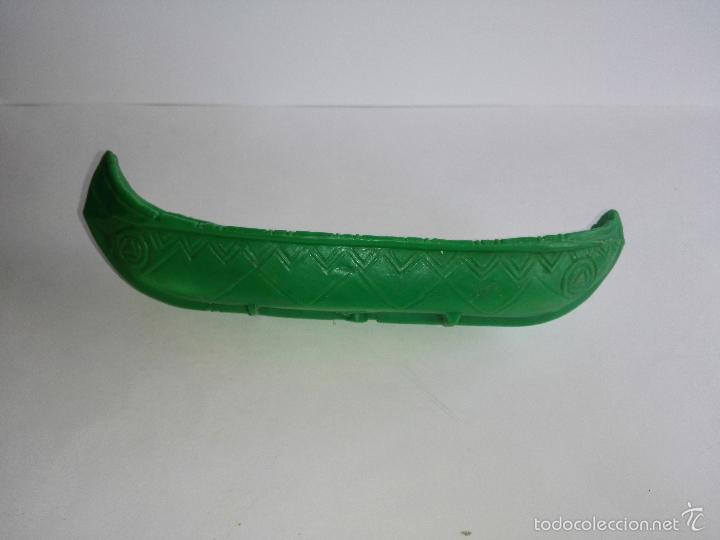 Figuras de goma y PVC: Canoa india de Pech hermanos - Foto 1