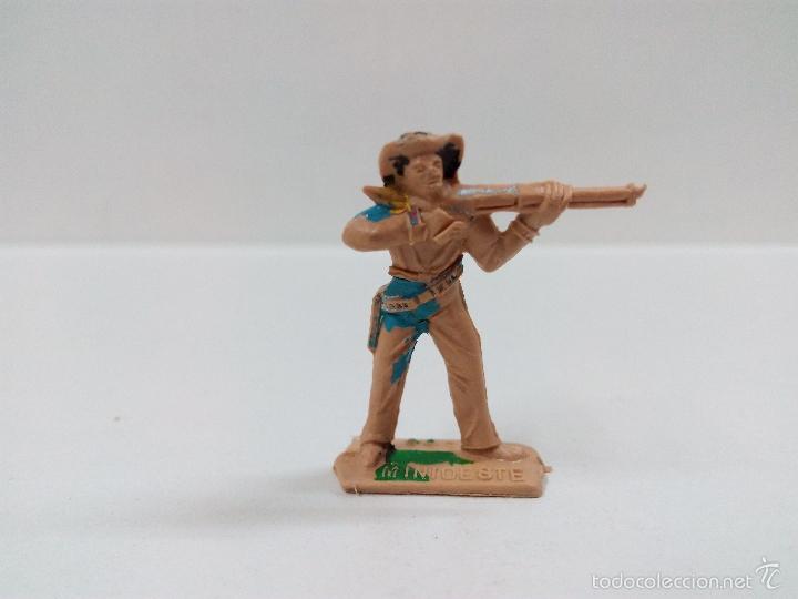 Figuras de goma y PVC: SOLDADO FEDERAL . MINI OESTE . COMANSI - Foto 1