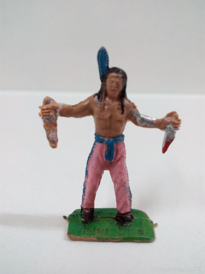 Figuras de goma y PVC: INDIO . MINI OESTE . COMANSI - Foto 1