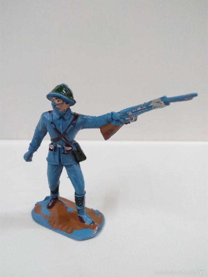 Figuras de goma y PVC: SOLDADO FRANCES . COMANSI - Foto 2