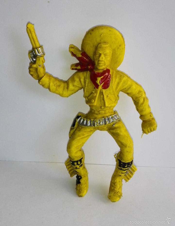 Figuras de goma y PVC: Vaquero grande de Lafredo. 9 cms. - Foto 1