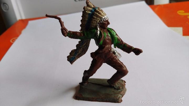 Figuras de goma y PVC: figura indio de jecsan - Foto 1