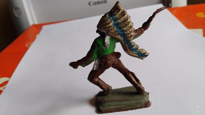 Figuras de goma y PVC: figura indio de jecsan - Foto 2