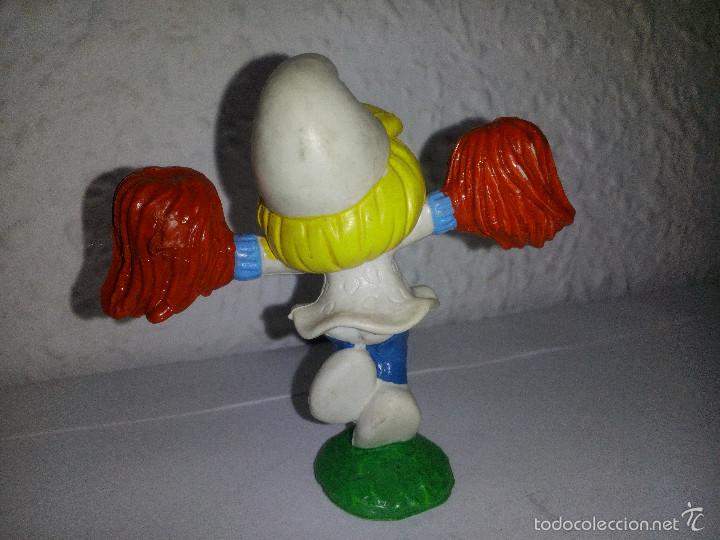 Figuras de goma y PVC: pitufina animadora pvc dificil - Foto 2
