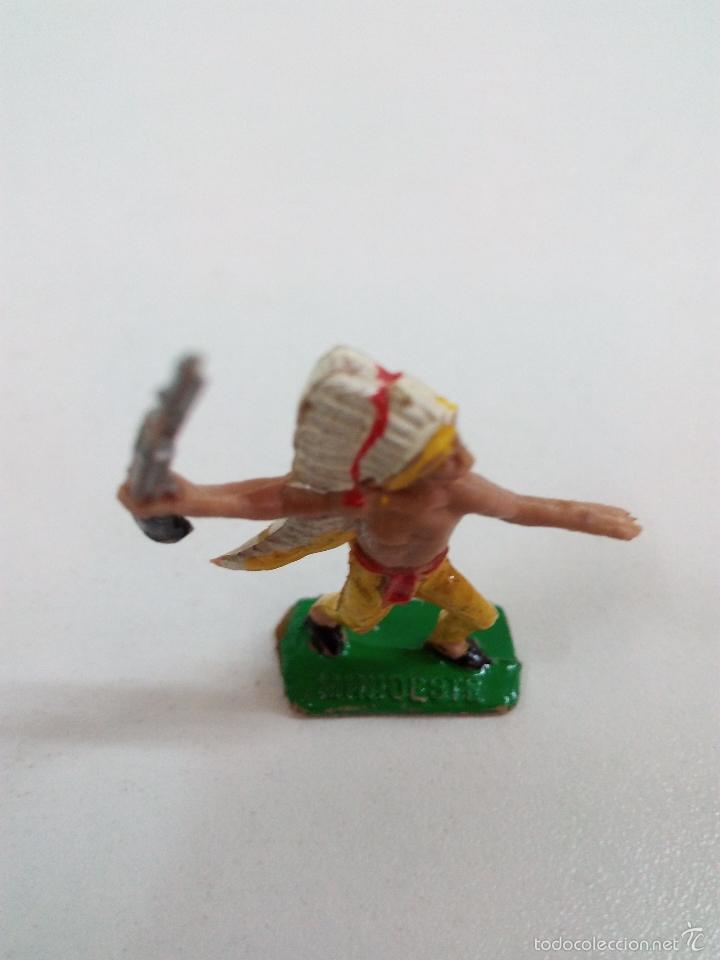 Figuras de goma y PVC: GUERRERO INDIO . MINI OESTE . COMANSI - Foto 3